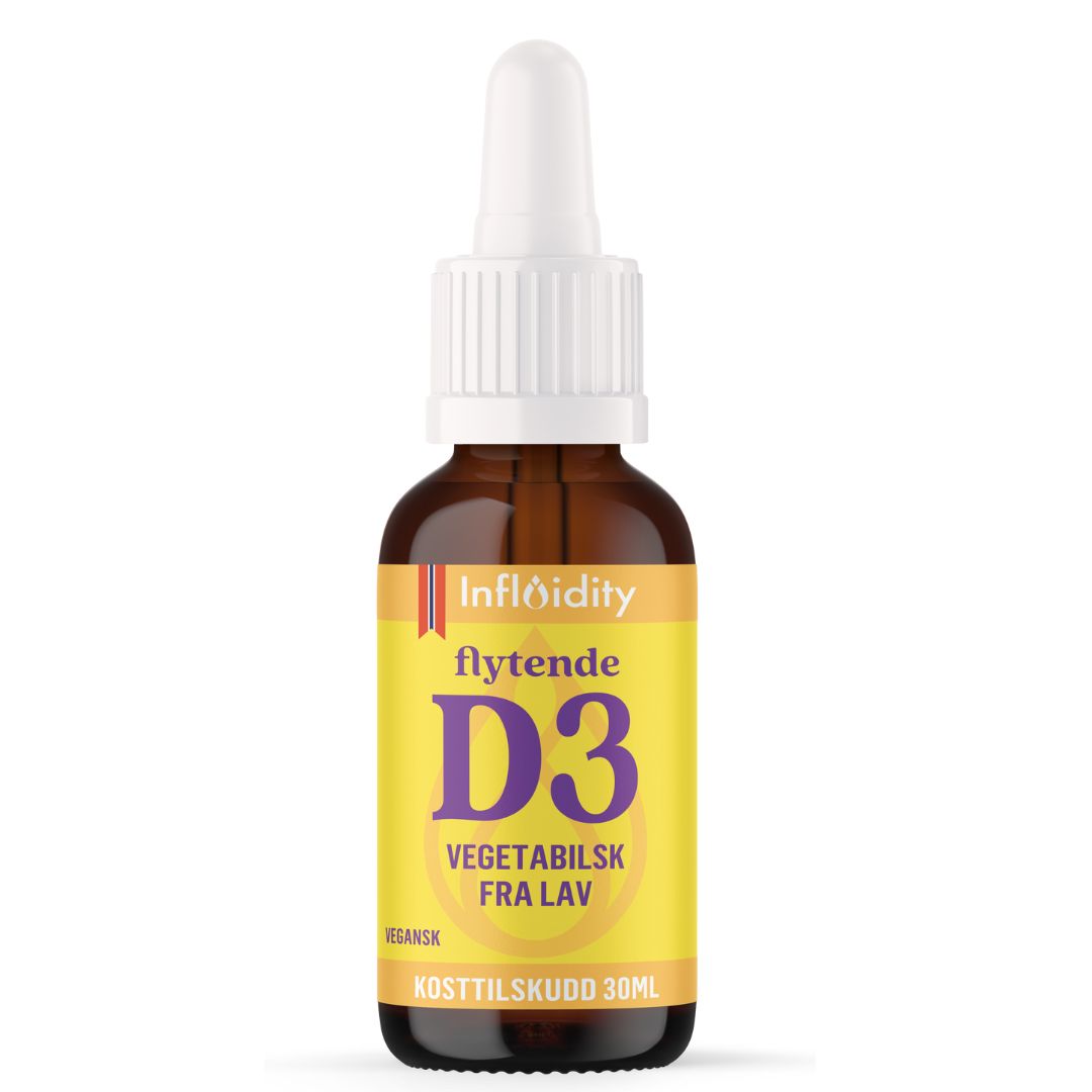 Flytende D3, vegetabilsk fra lav 30 ml