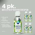 Isblå Vegansk Omega-3 flytende - LAGERSALG 4 FOR 1!!