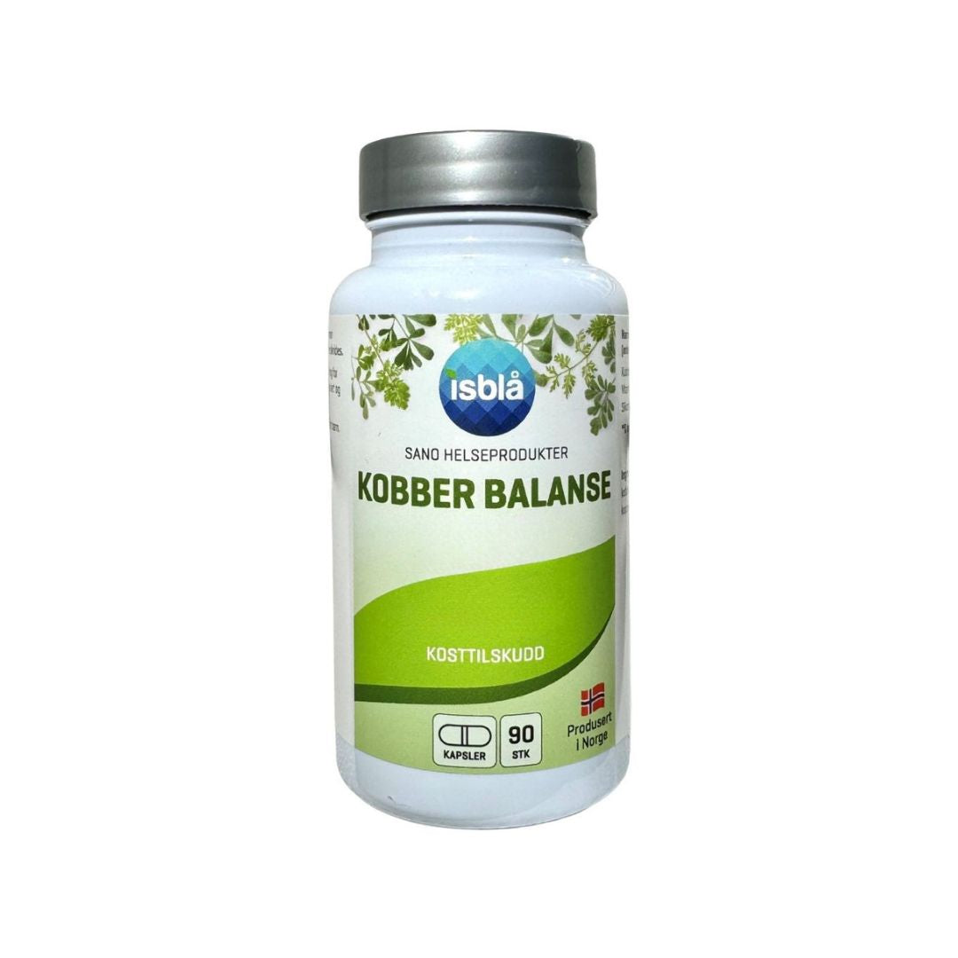 Kobber Balanse - 90 veg. kapsler