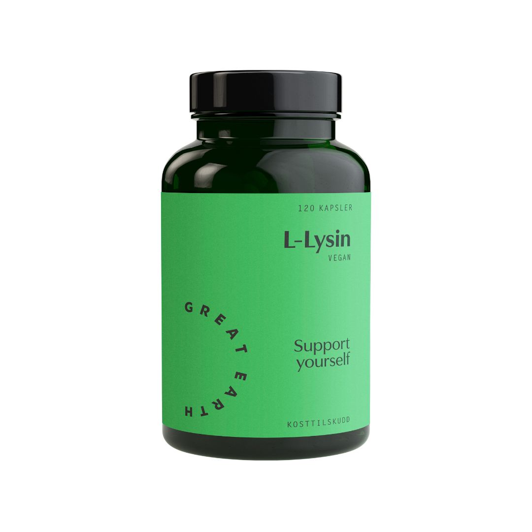 L-Lysin 2000 mg 120 kapsler
