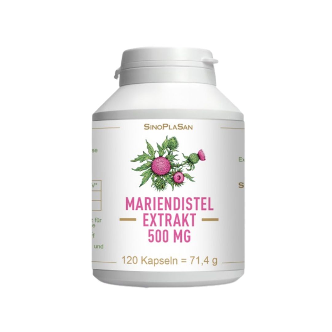 Marietistel ekstrakt 500 mg, 120 kapsler veg