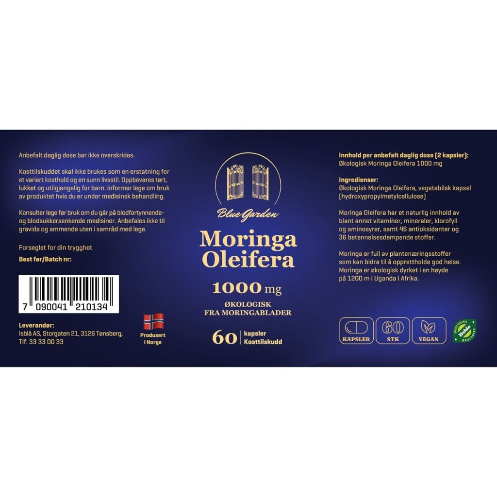 Moringa Oleifera 1000 mg