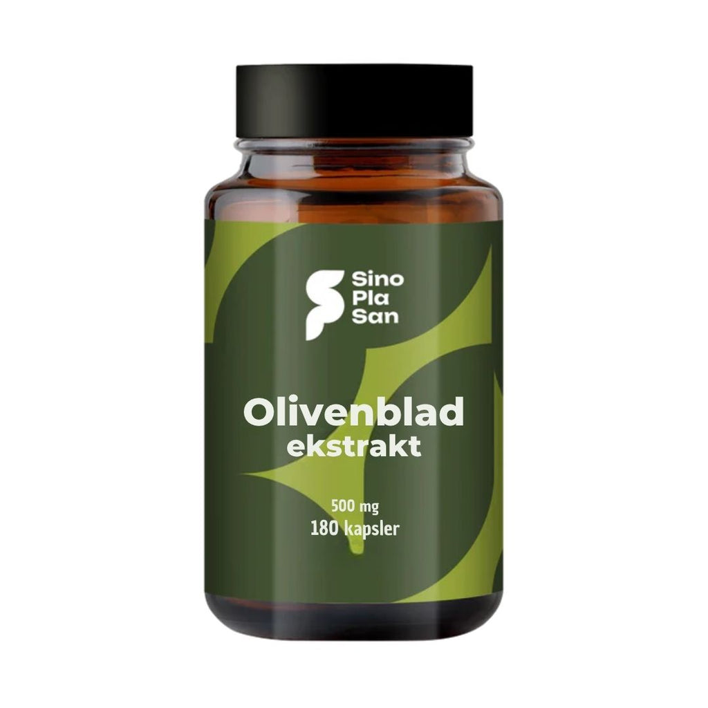 Olivenbladekstrakt Mono 500 mg - 180 kapsler