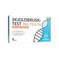 Skjoldbrusktest TSH, fT3 og fT4