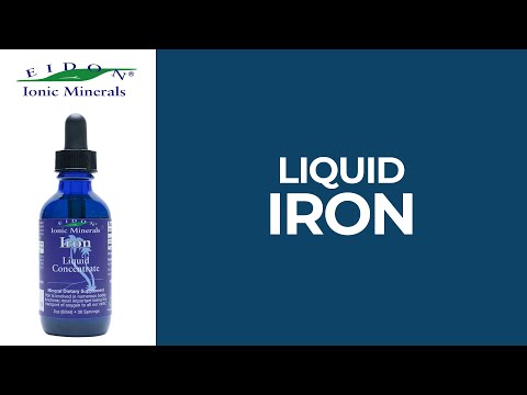 Eidon Jern flytende mineraltilskudd 60 ml