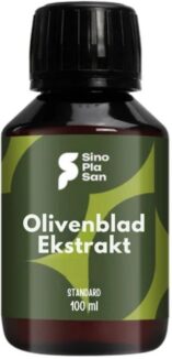 Olivenbladekstrakt 70 ml — flytende planteekstrakt av olivenblad | Isblå