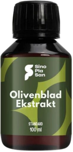 Olivenbladekstrakt 70 ml — flytende planteekstrakt av olivenblad | Isblå