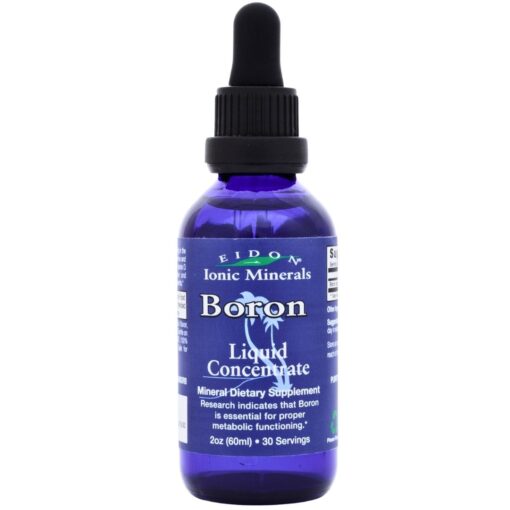 Flaske med Eidon Ionic Minerals Boron Liquid Concentrate (60 ml)