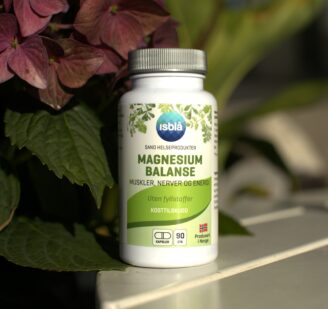 Magnesium Balanse med lettopptakelig former av magnesium.