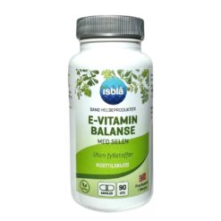 Kosttilskudd E-vitamin BALANSE fra Sano Helseprodukter i Isblå_nyhet-