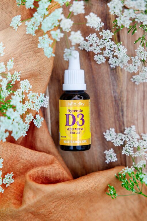 Flytende D3, vegetabilsk fra lav 30 ml - Bilde 2