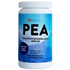 Boks med PEA (Palmitoylethanolamid) med B6 – 90 tabletter for nervesystemstøtte