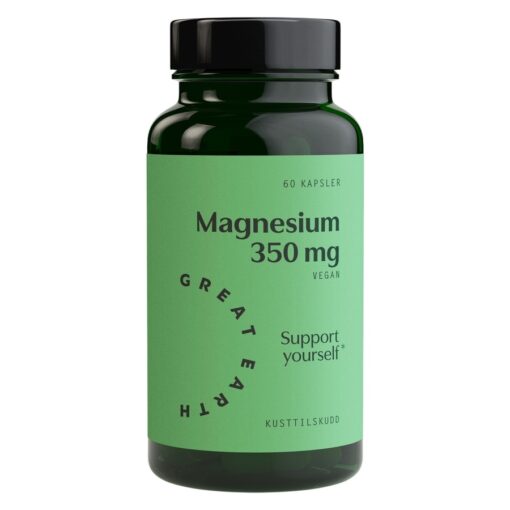 Magnesium 350 mg, 60 kaps.